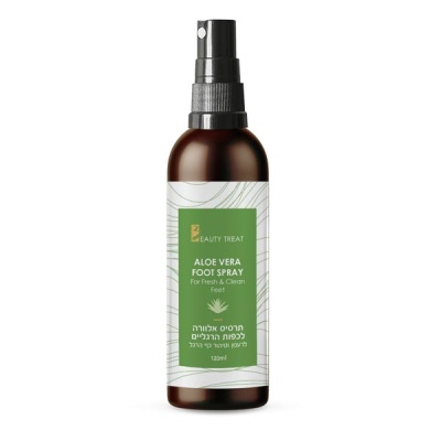 תרסיס אלוורה לרענון וטיהור כפות רגליים
